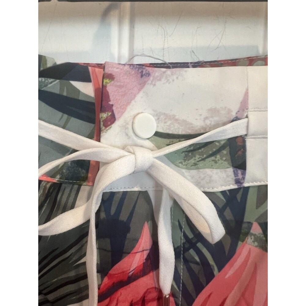 CALIA Botanical Island Board Shorts NWT Women’s Tropical Hibiscus Swim Size XL - Picture 3 of 4